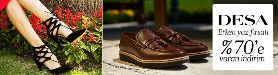 Markafoni'de Desa Marka Ürünlerde %70'e Varan İndirim Kampanyası!
kuponvekupon.com/markafoni