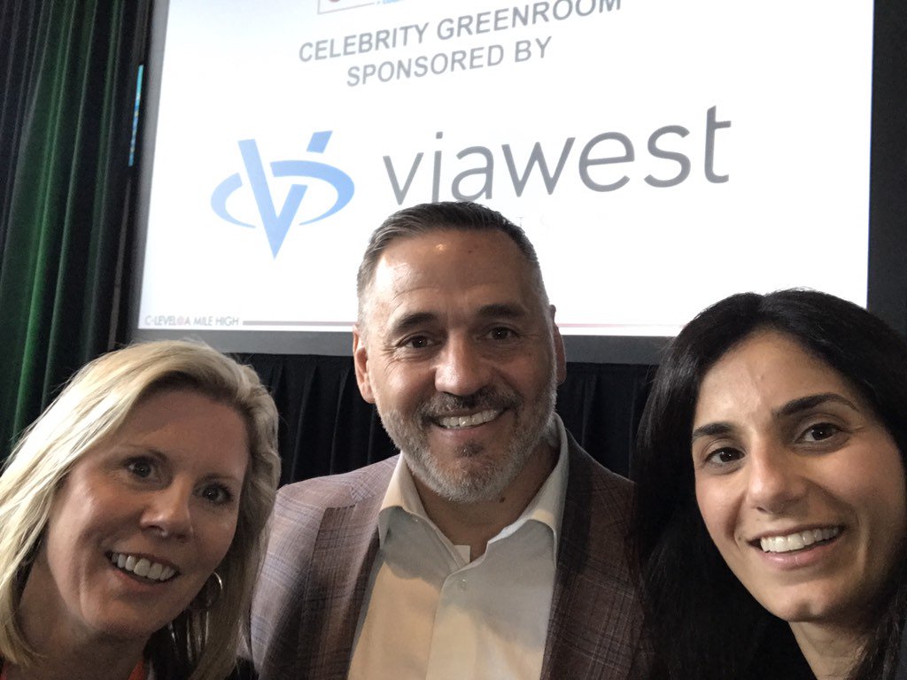 alvinaantar's tweet photo. Special evening w/@AndreaYoungCo @ColoTechAsn celebrating Colorado's tech culture & hub btwn coasts #clevel2017 https://t.co/DK4dtr23Fl