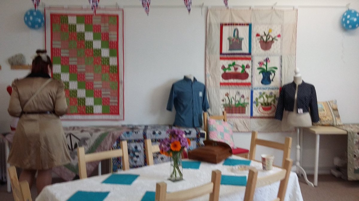 all_fabrics's tweet photo. Cold wet day in #Stalybridge today. Bring your friends for a #sewing #knit #craft #chat at Bobb-in @all_fabrics £3 #drink #bisuits included https://t.co/kDwcyrPd8J