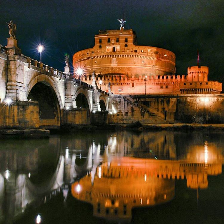 Castle of the Holy Angel in Rome.