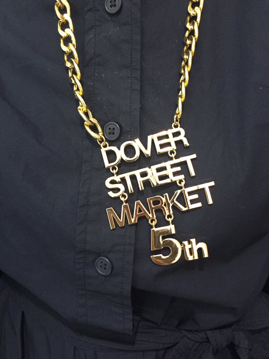 DOVER STREET MARKET GINZAオープン5周年記念パーティに。招待者には