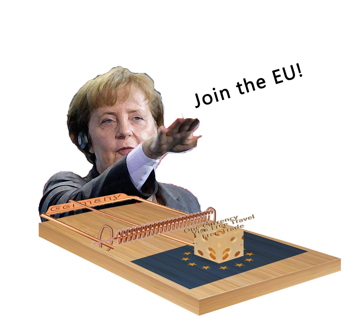 axelmojave's tweet photo. @realDonaldTrump The #Germans are not our friends! #NoMerkel! #MerkelNotWelcome! #Trump #brexit #MAGA #refugeecrisis https://t.co/kFOooE55Vx