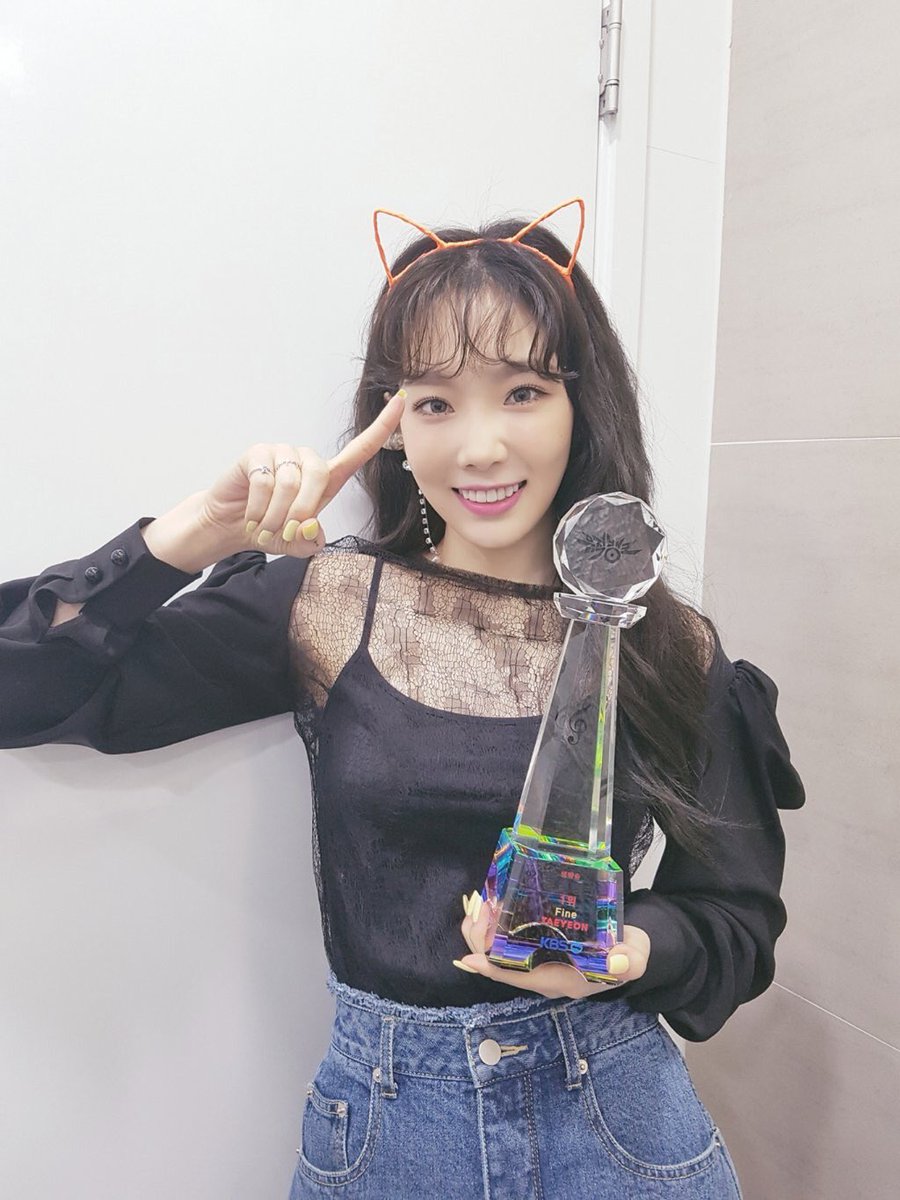 JrigY__'s tweet photo. ที่รัก ชนะแล้วนะคะ 😘😘 #Taeyeon #Fine2ndWin https://t.co/rZQ4ctgjmP