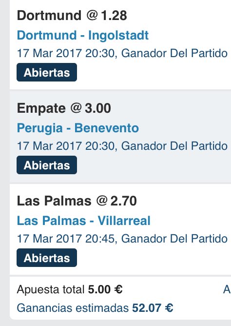 Pickscombinadas's tweet image. Hoy llevamos una y otra para mañana ,