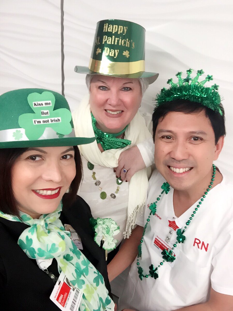 Top O'the mornin' from 9GS where everyone is Irish today. <a href="/9GS_ORTHOENT/">9GS_ORTHOENT</a> @HeadRNColumbia @QualityRN_NYP <a href="/gsupgh/">grace su</a>