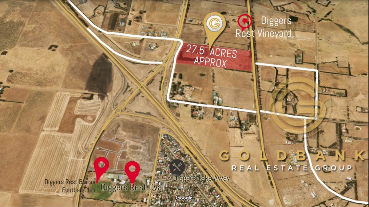 GoldbankGroup's tweet photo. Land Development opportunity in Sunbury
Subject Site in PSP1074 Sunbury-South
Site Area: Approx 27.5 Acres.                 #Goldbank https://t.co/qIme11PWTT