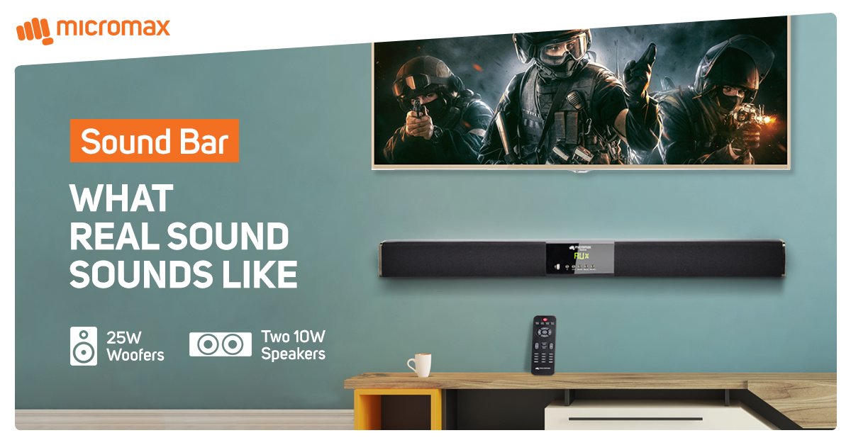 micromax sound bar