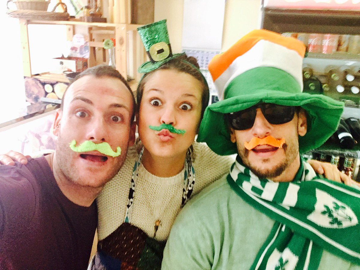 HPP ST PTRCK from IberiAn WAY to everyone, open today serving Baguettes ☘️