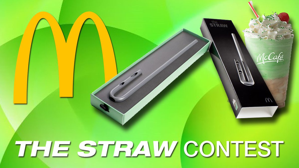 Win "The Straw" to enjoy a @McDonalds Chocolate #ShamrockShake today ENTER NOW bit.ly/2nMUa5i https://t.co/HsoCJV7T7W