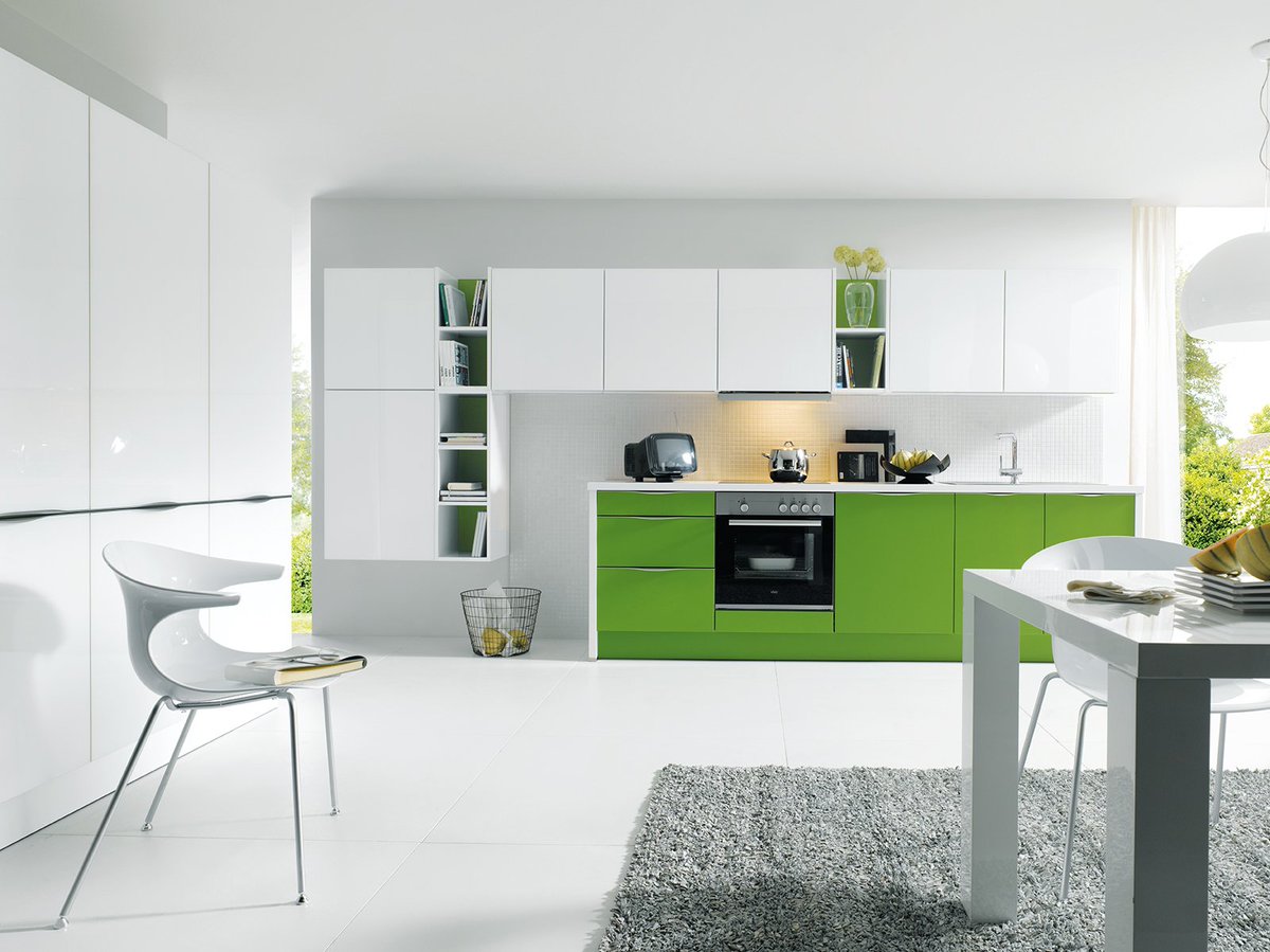 InHouseLtd's tweet photo. #Happy #StPatricksDay #ColouroftheYear2017 #Greenery #MayGreen #pantone #Schüller #kitchens #interiordesign #decor #colourconcept https://t.co/di152Woxje