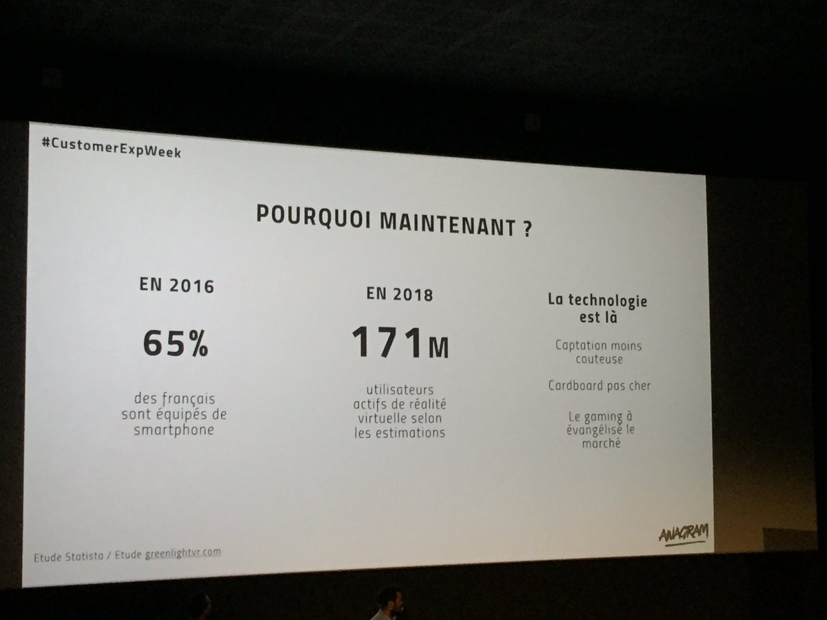 Oudotklein's tweet photo. #VR Pourquoi c'est le moment de se lancer dans la réalité virtuelle #CustomerExpWeek https://t.co/2RnGhQJE62