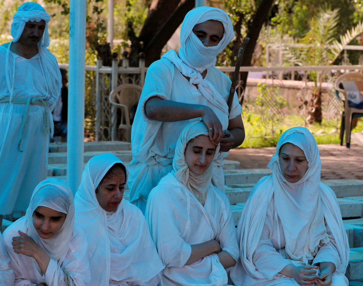 thecitadel_co's tweet photo. Worshipers from the Sabea #Mandean Nation perform rituals in #Baghdad
REUTERS/Ahmed Saad https://t.co/qEK5o2Med3
