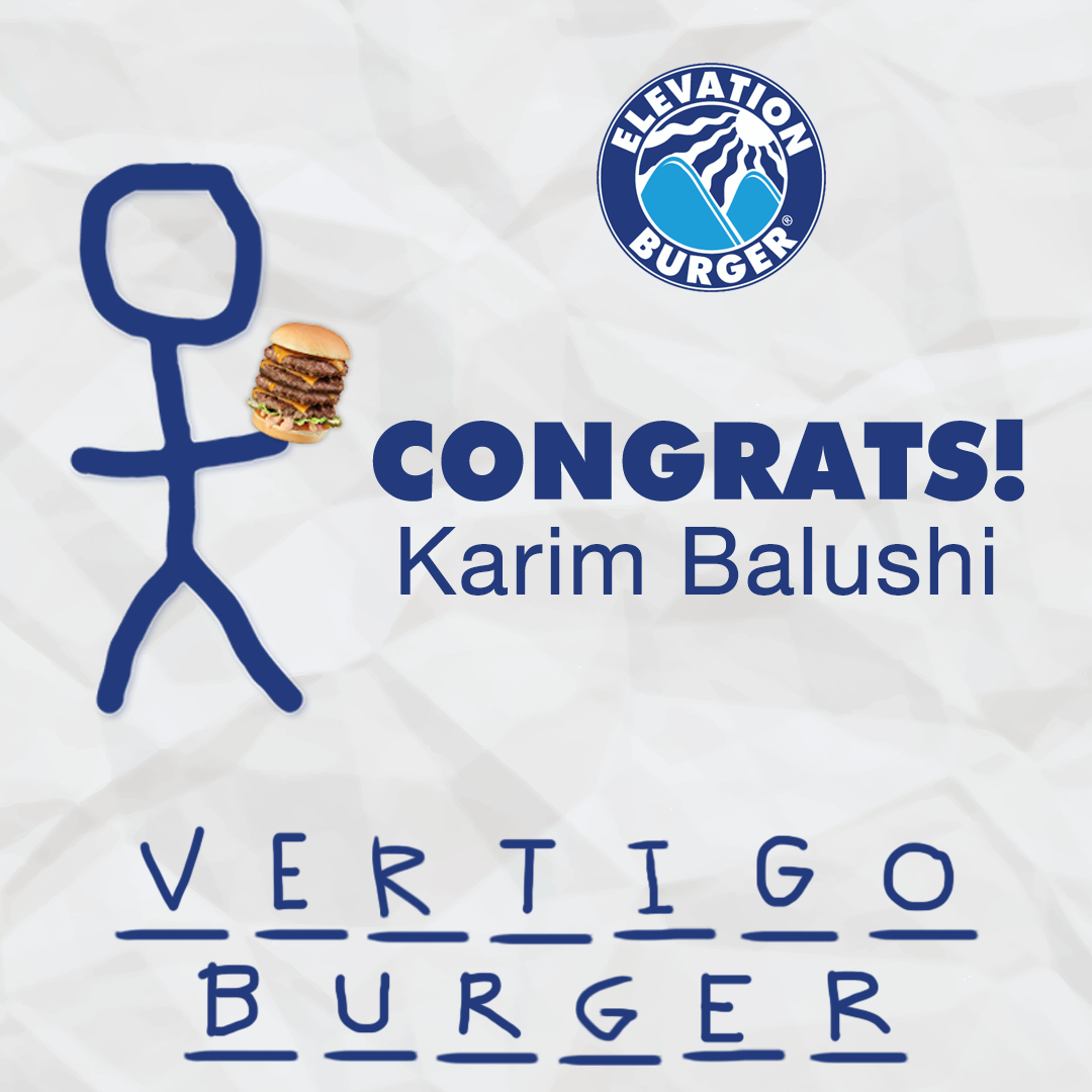 EBurgerBahrain's tweet photo. Congratulations to Karim our Instagram follower for winning the Guess the Burger contest. Thank you to all our participants. https://t.co/pCD13tXFC8