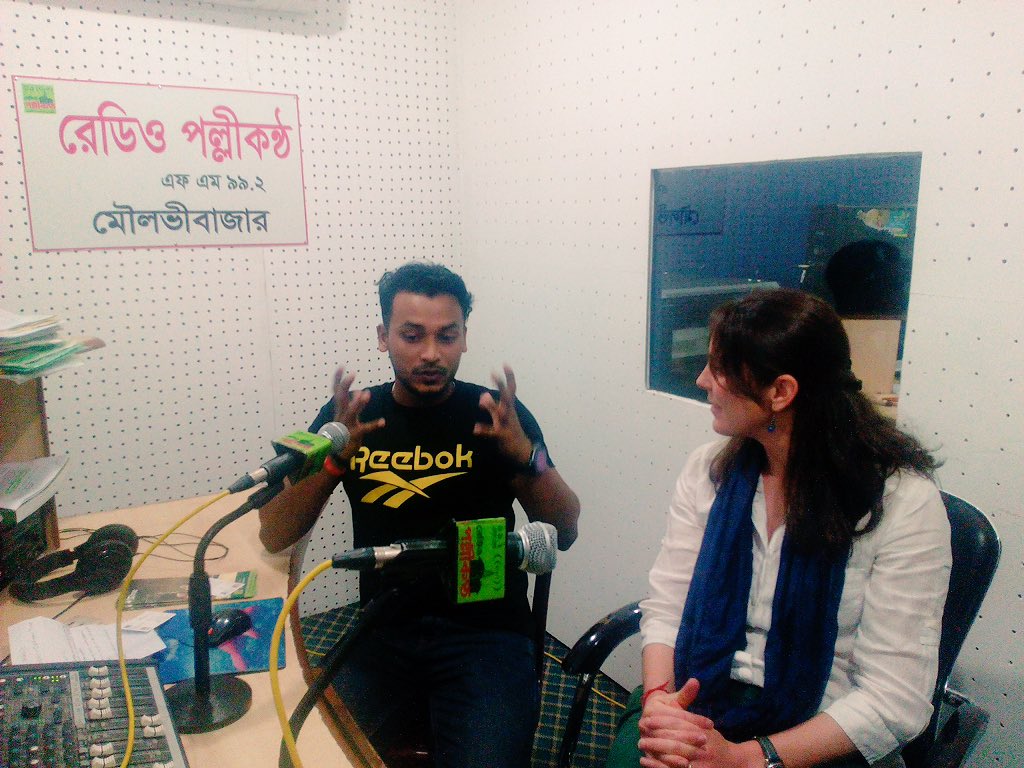 iammkmithu's tweet photo. Taking interview of Katherine Rayn, Head of Press and Communications, British High Commission, Dhaka. https://t.co/p9E3cK7rhT