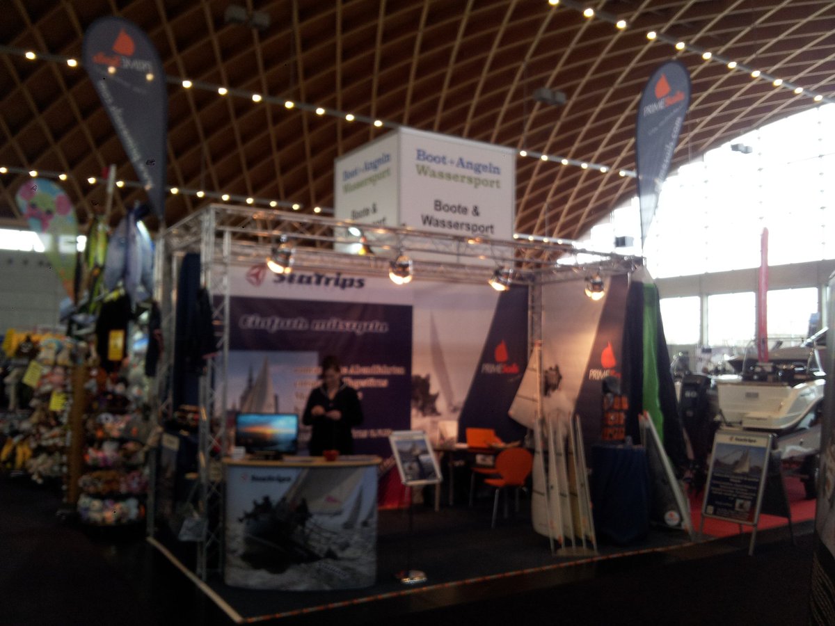 SeaTrips_HST's tweet photo. #Boot+#Angeln, #Wassersport Rostock #HanseMesse ab morgen auf Stand B11findet ihr #seatripsSYEnjoy & #PrimeSails #PrimePoint-#Stralsund https://t.co/Z6G1XZcqTm