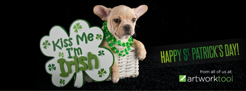 artworktool's tweet image. Happy St Patrick's Day from all of us at Artworktool