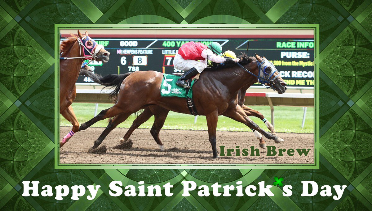 GAHorseRacing's tweet photo. Could there possibly be a better named #StPatricksDay horse than #IrishBrew winner of 2015 Bob Morehouse Stakes @CanterburyPark https://t.co/Noq8hwvgb1