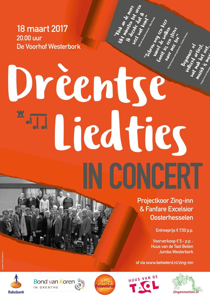 Meertmaond Streektaol mit bloasmuziek!  <a href="/RTVDrenthe/">RTV Drenthe</a> <a href="/HuusvandeTaol/">Huus van de Taol</a> <a href="/Drenthenaren/">Drenthenaren</a> <a href="/DoorDrenthe/">DoorDrenthe</a> @Meursinge_Bork @wimboer <a href="/HaFaBra/">HaFaBra</a> <a href="/martijje/">martijje</a>