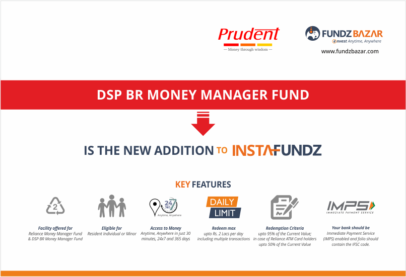 fundzbazar's tweet photo. #FundzBazar has added #DSPBR Money Manager Fund under #InstaFundz. Start availing this facility now to redeem your money in just 30 min! https://t.co/QC6ygeyrw9