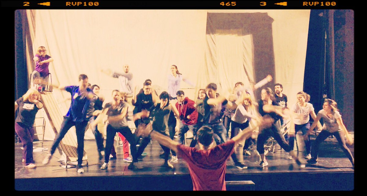 Assaig potent!! #finsalesquinientes #hangarmagraners #MagranersAEscena