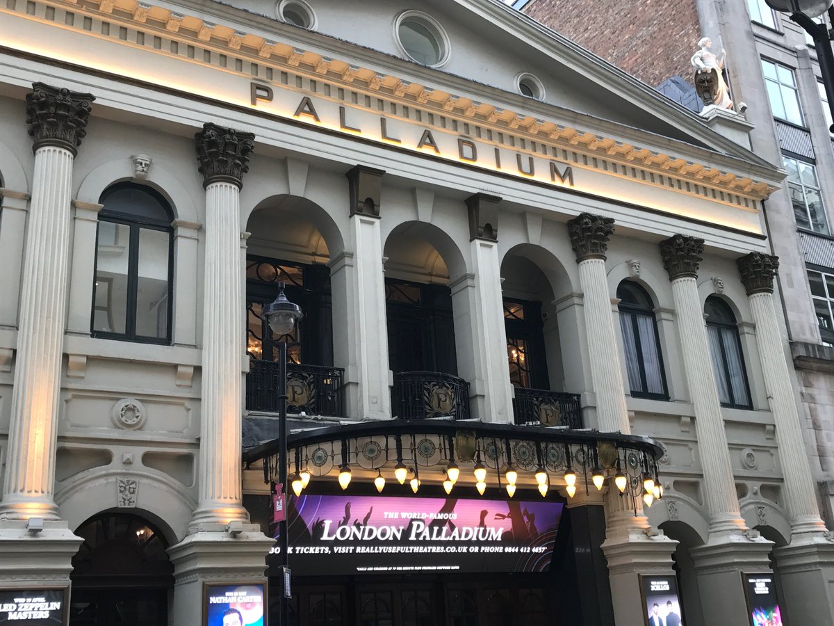 HireAndEvents's tweet photo. The team and vehicles have arrived for the big event! WestCoast take over the London Palladium for this spectacular event... https://t.co/S9TGYo9Rzl