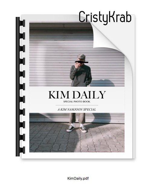 moominimoni's tweet photo. « Fanmade KimDaily Magazine »
#김데일리 #KimDaily #RM #RapMonster #KimNamjoon

【 QRT ✔️ ; Repost / claim as yours ❌ 】

https://t.co/ZH5IGdsaFI https://t.co/u4Vcd5u4jR