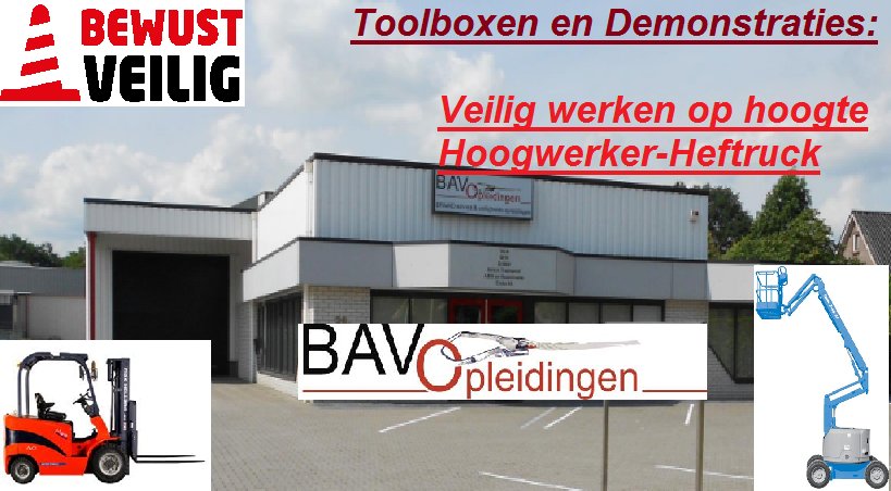 BAVOpleidingen's tweet photo. Ook @BAVOpleidingen is vandaag Bewust Veilig met een Open dag. #albergen #bewustveilig #veiligheidsdag @bouwendnl @unetovni https://t.co/8bWAMXerOd