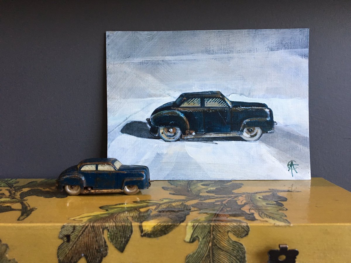 CatSalterArtist's tweet photo. #FridayFreezeFrame @Definiti0nMedia Forgot recently! Here's a little painting I've painted this week for #TAE17 charity art sale.... https://t.co/xTVxDK9mY3