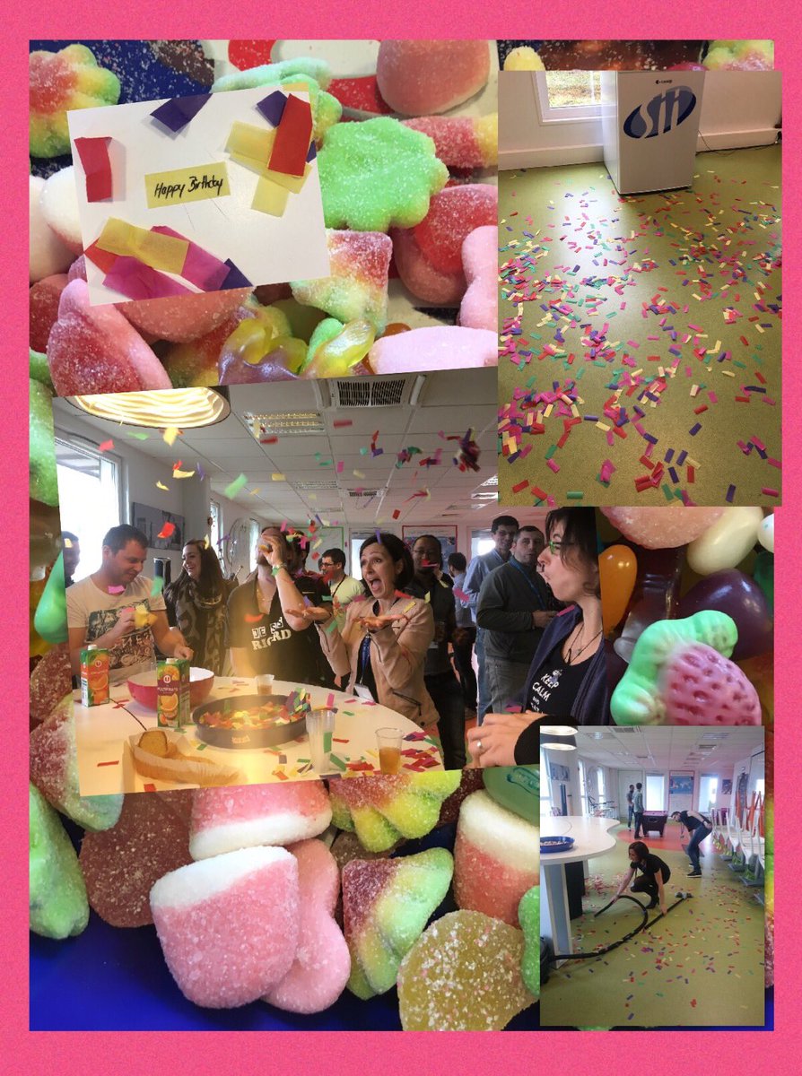 MaudLORANT's tweet photo. Toujours aussi sympa de fêter son #anniversaire lors d'un #PtitDèjSII, Merci pour la surprise @GroupeSII #LeRidiculeNeTuePas #Team3S https://t.co/21GNTYHXIZ