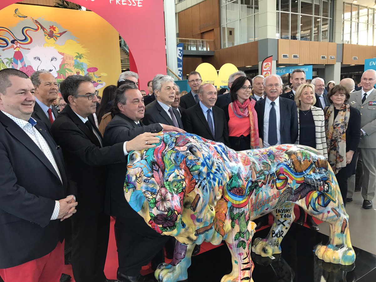 ChMissirian's tweet image. Inauguration #foiredelyon @EDF_Entreprises présent sur l'espace InnovaLyon avec des start-up et notamment #lancey le radiateur intelligent 💡