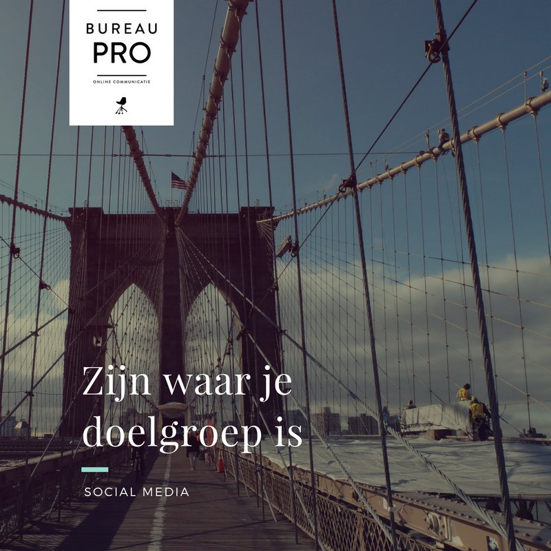 Moet je op alle kanalen aanwezig zijn? Nee, alsjeblieft niet! Waar je doelgroep is, ben jij ook! #onlinesucces