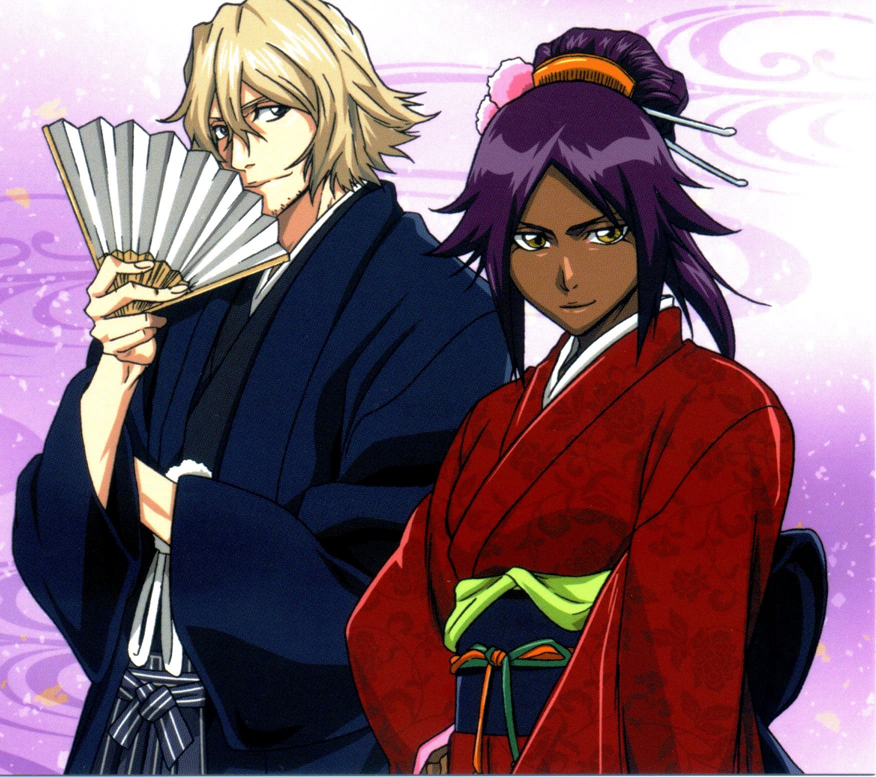 Урахара Киске/Шихоин Йоруичи Охуенность+охуенность. 