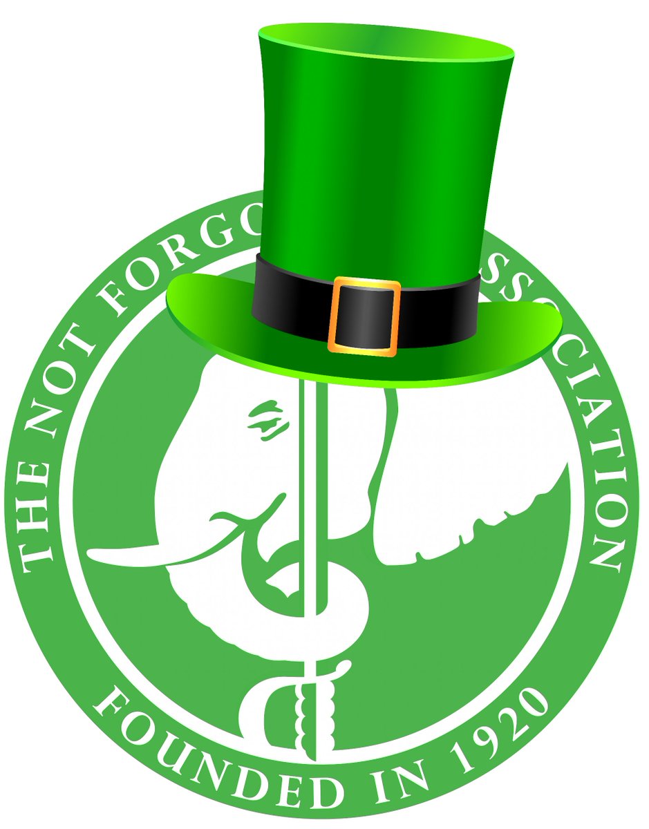 thenotforgotten's tweet photo. With our CE out causing mischief with #IrishGuards all that remains is for us to wish you a very happy #StPatricksDay from all at the NFA! https://t.co/grdHXAx32X