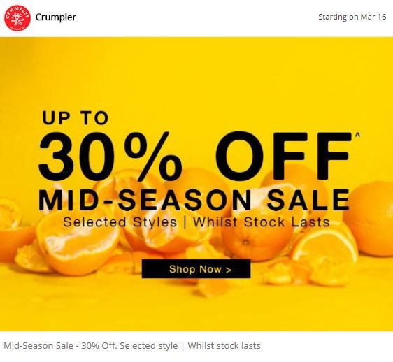 BrantasyApp's tweet photo. #crumpler #MidSeason #Sale up to 30% Off. 

Find out more at https://t.co/zgdv6txtn7

#crumpler #crumplerbags #backpack #travel #accessories https://t.co/weISqAjxd0