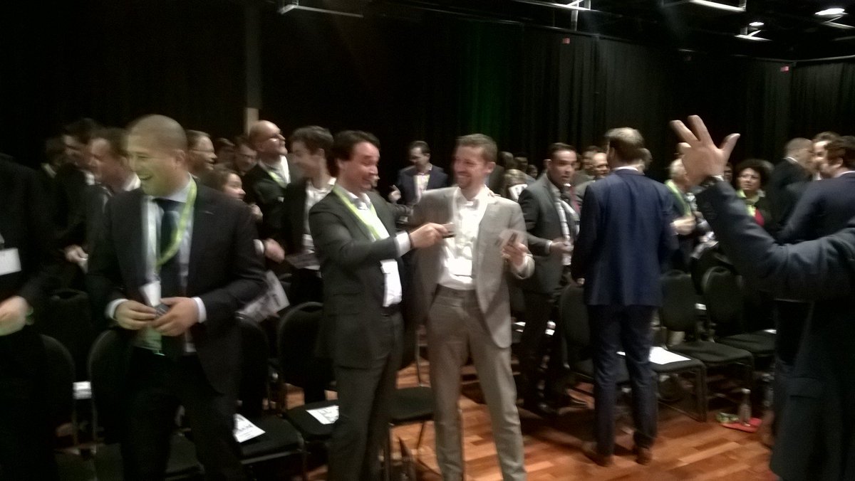 Bijzondere sessie over Horizontale Logistieke Samenwerking op Congres Topsector Logistiek. Aandelen Trust worden druk verhandeld!