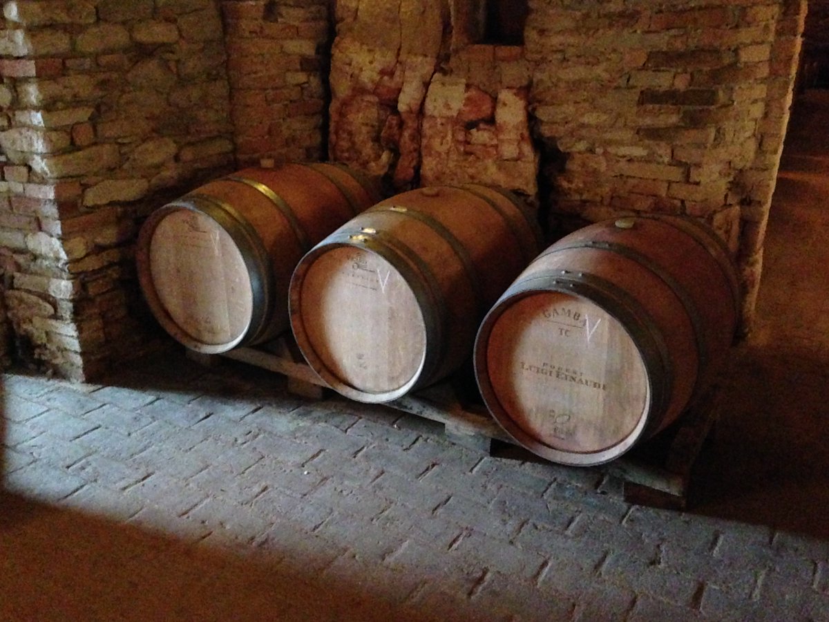 scorcio della  #barriccaia di  #einaudi a #dogliani
#poderieinaudi #wine #winelovers