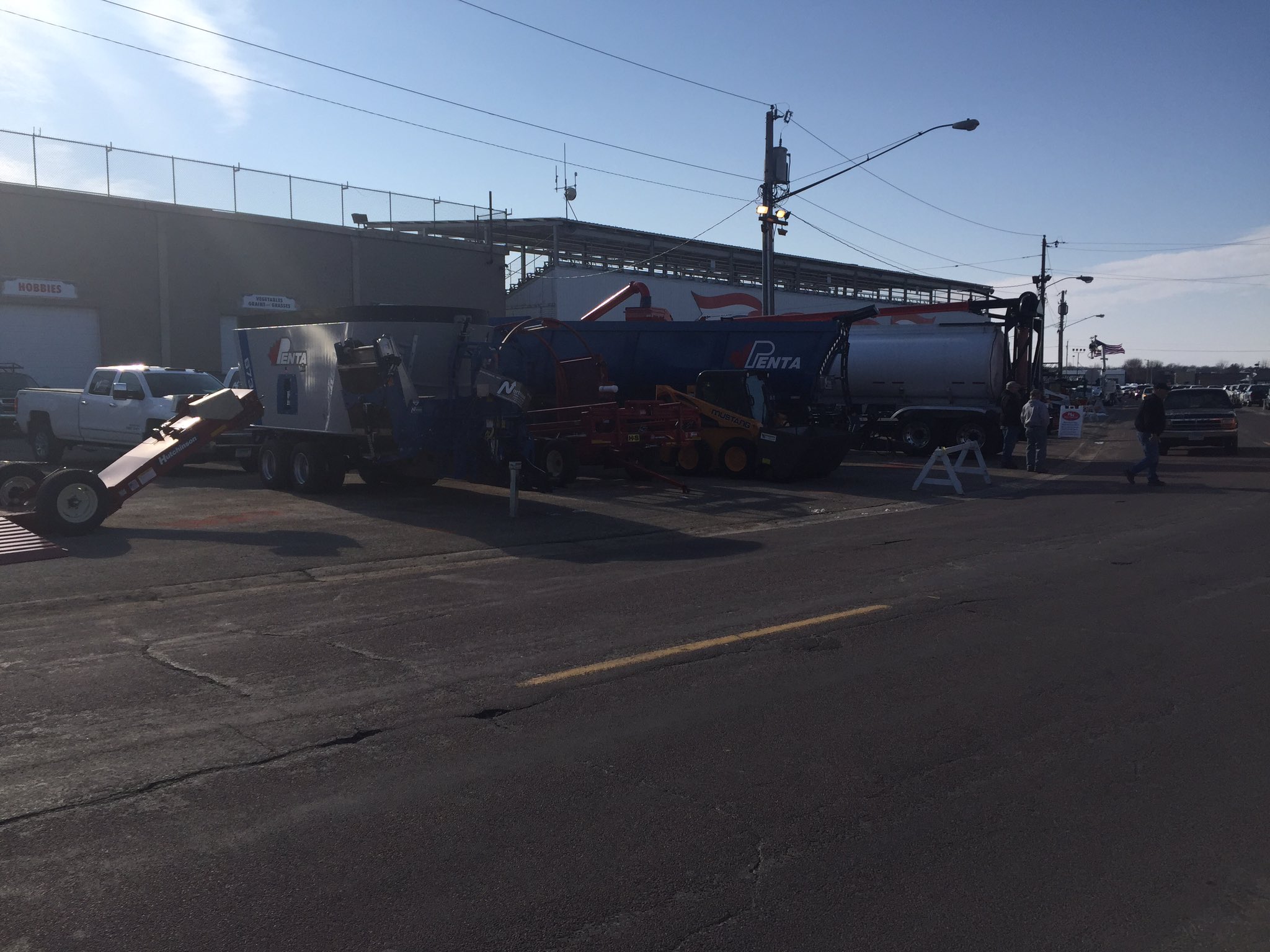 Steve Peavey on Twitter "Owatonna Farm show with Northland Farm