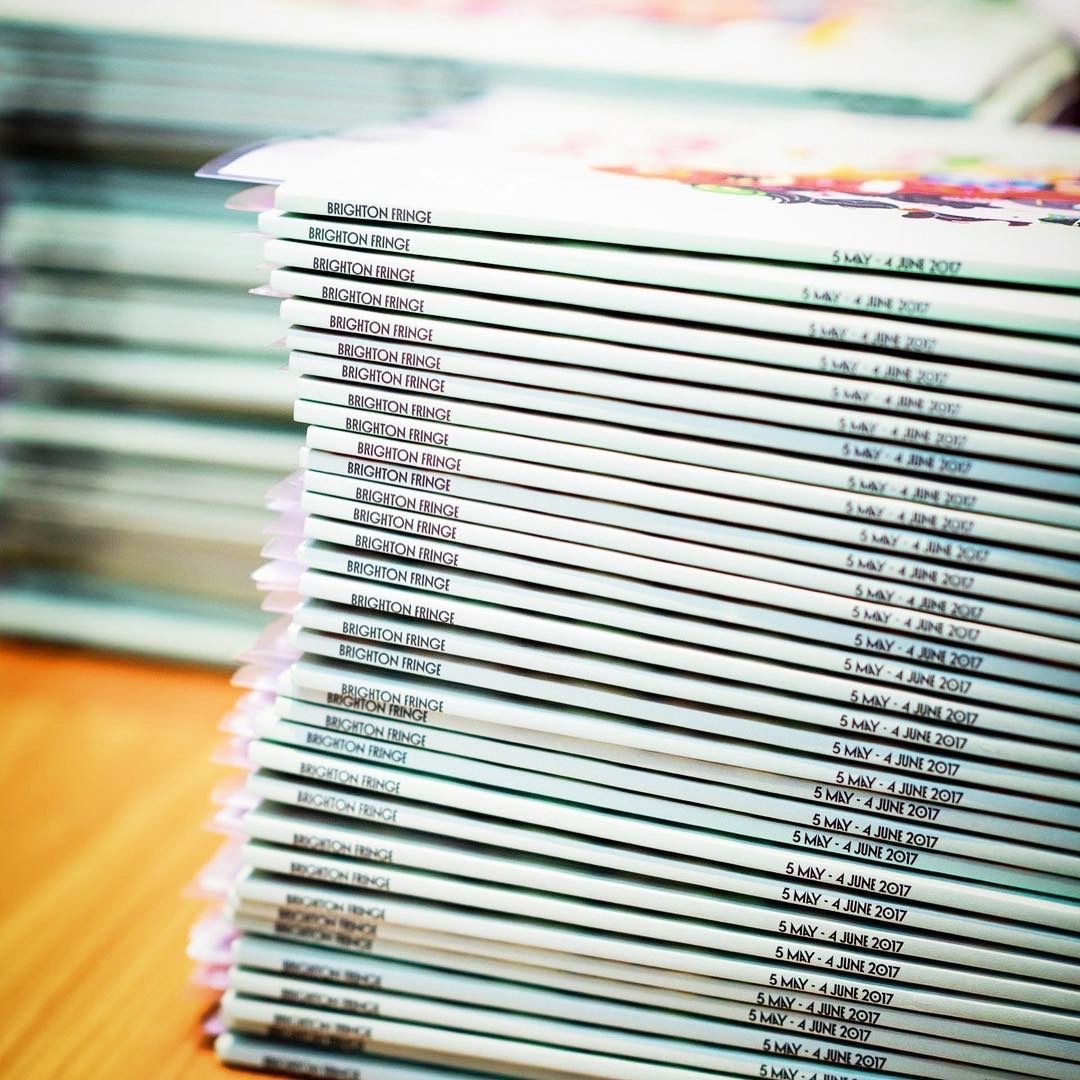 .<a href="/brightonfringe/">Brighton Fringe</a> is now on sale! Pick up a brochure and get stuck in. #GarsBrighton