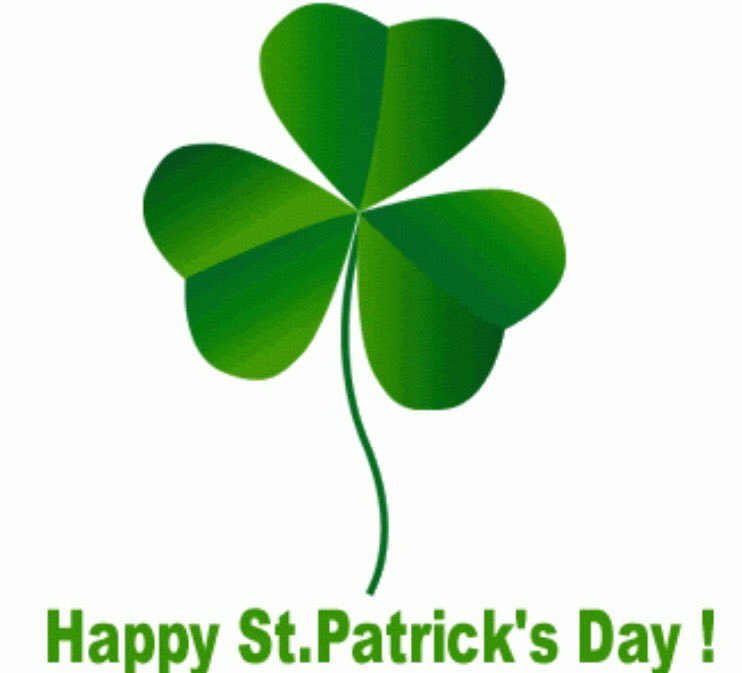 Lá Fhéile Pádraig sona dhuit.
Happy Saint Patrick's Day. https://t.co/oux5PxWAW3