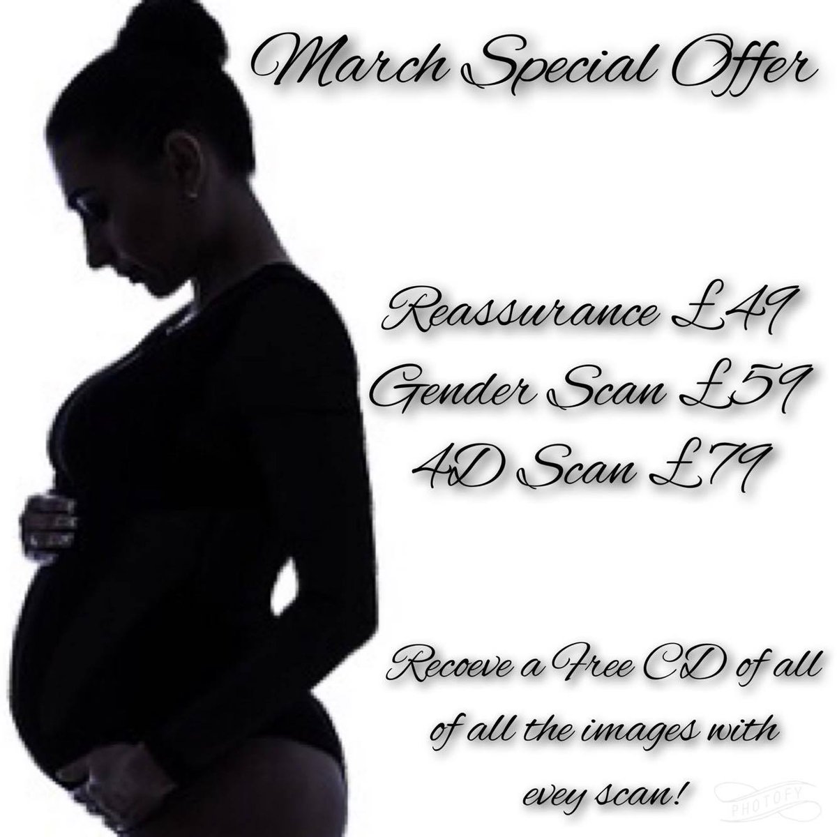 GlimpsePrecious's tweet photo. 🌸March Offer! 🌸

Receive A Free CD Of All The Images With Every Scan! 👶

Contact Us On 01282 411112 or Message For More Details! https://t.co/BPV3Axj6yG