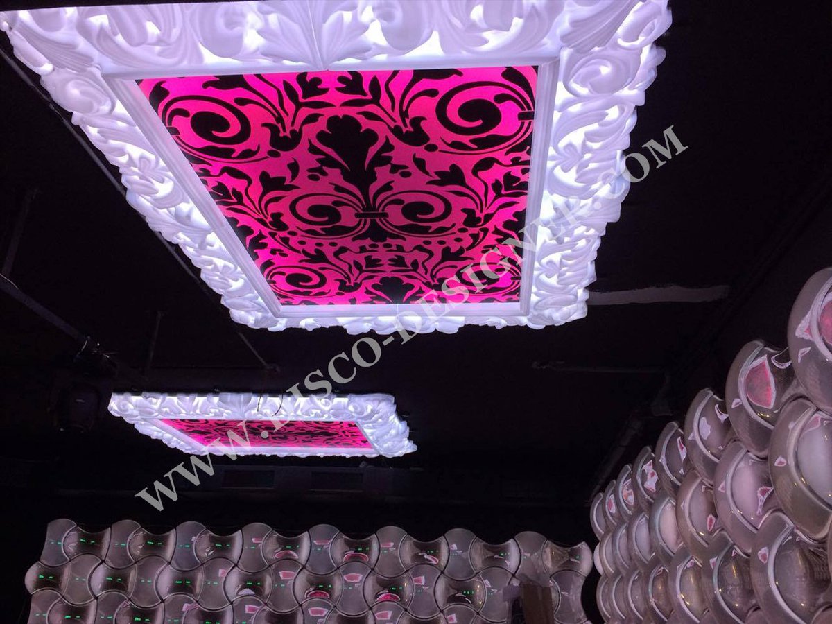 DiscoDesigner's tweet image. These are LED wall and ceiling panels for #bars, #lounges and #nightclubs . Give us your first reaction!
