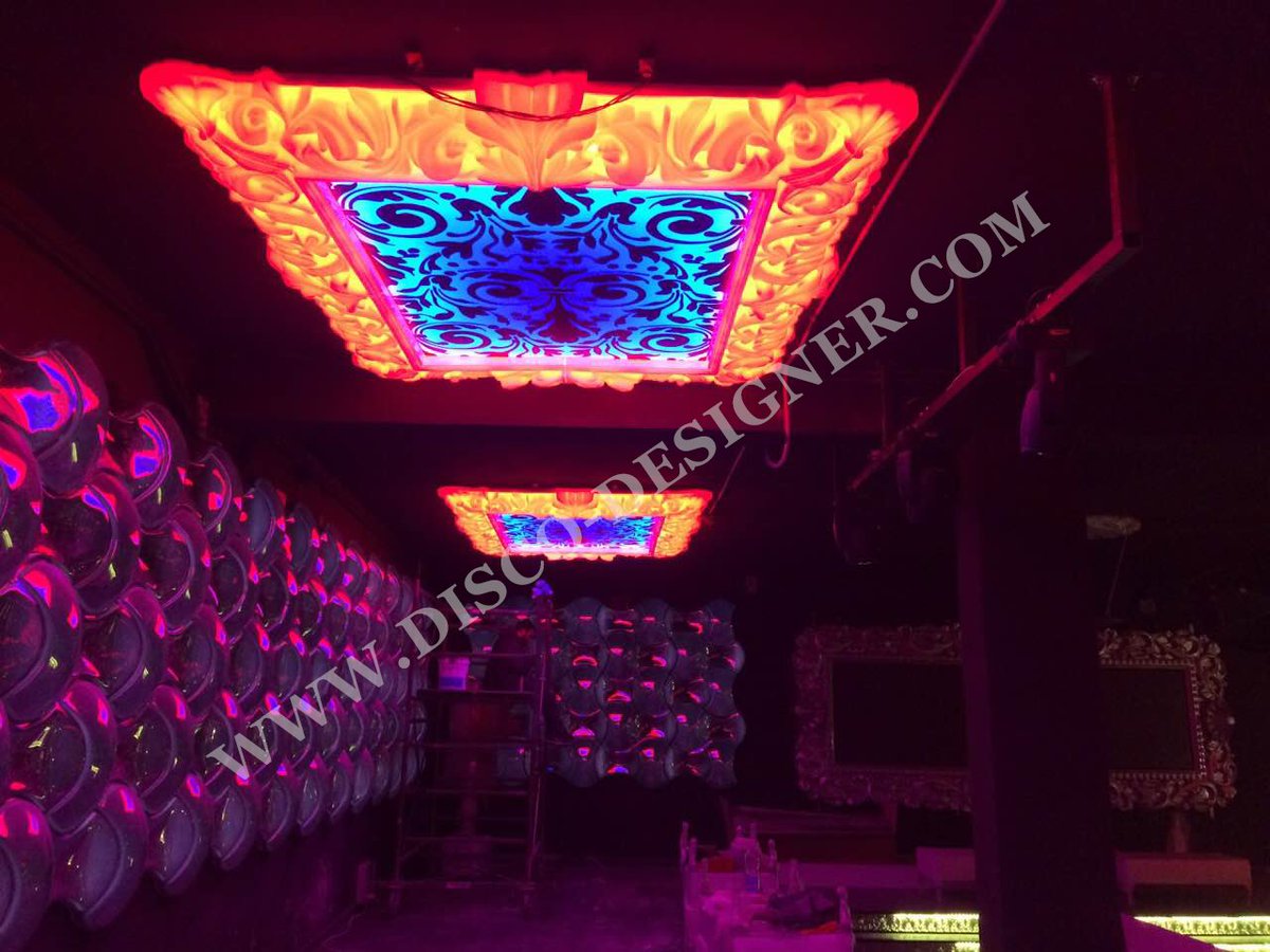 DiscoDesigner's tweet image. These are LED wall and ceiling panels for #bars, #lounges and #nightclubs . Give us your first reaction!