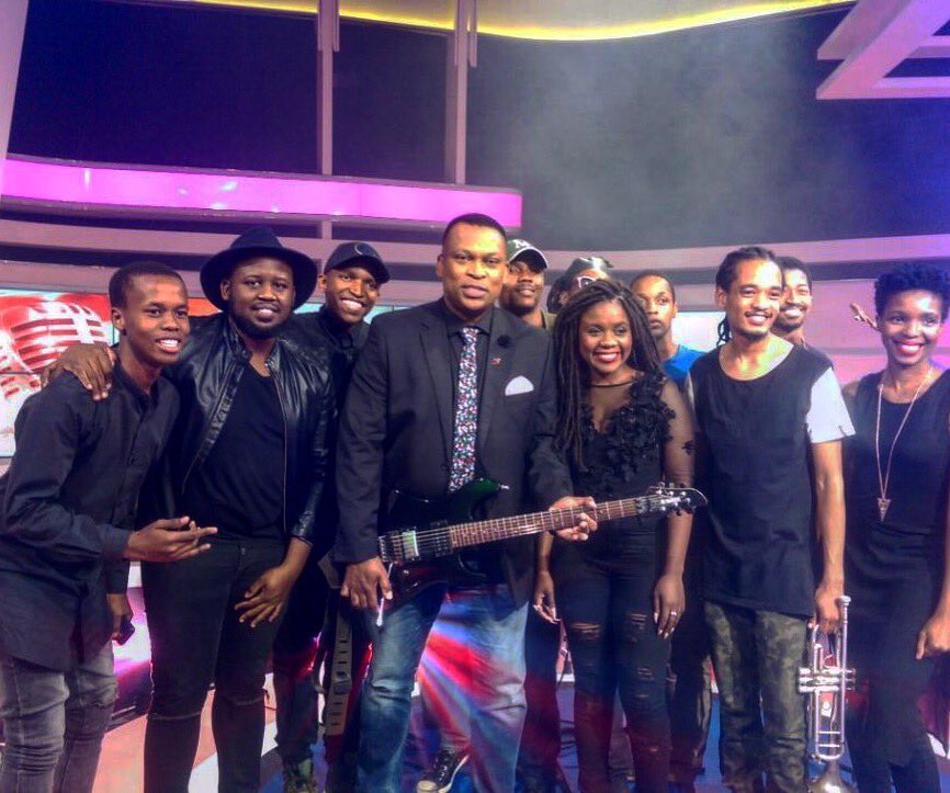 SirLSG_SA's tweet photo. Thanks a lot @robertmarawa and the #TNL team for inviting us to play on your show last night 🙏 https://t.co/zxenobP9ys