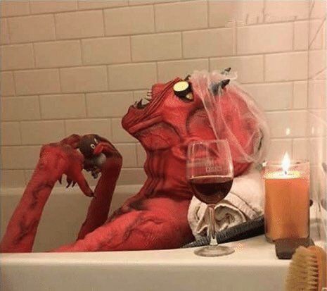 Me after a long day of pretending to like people