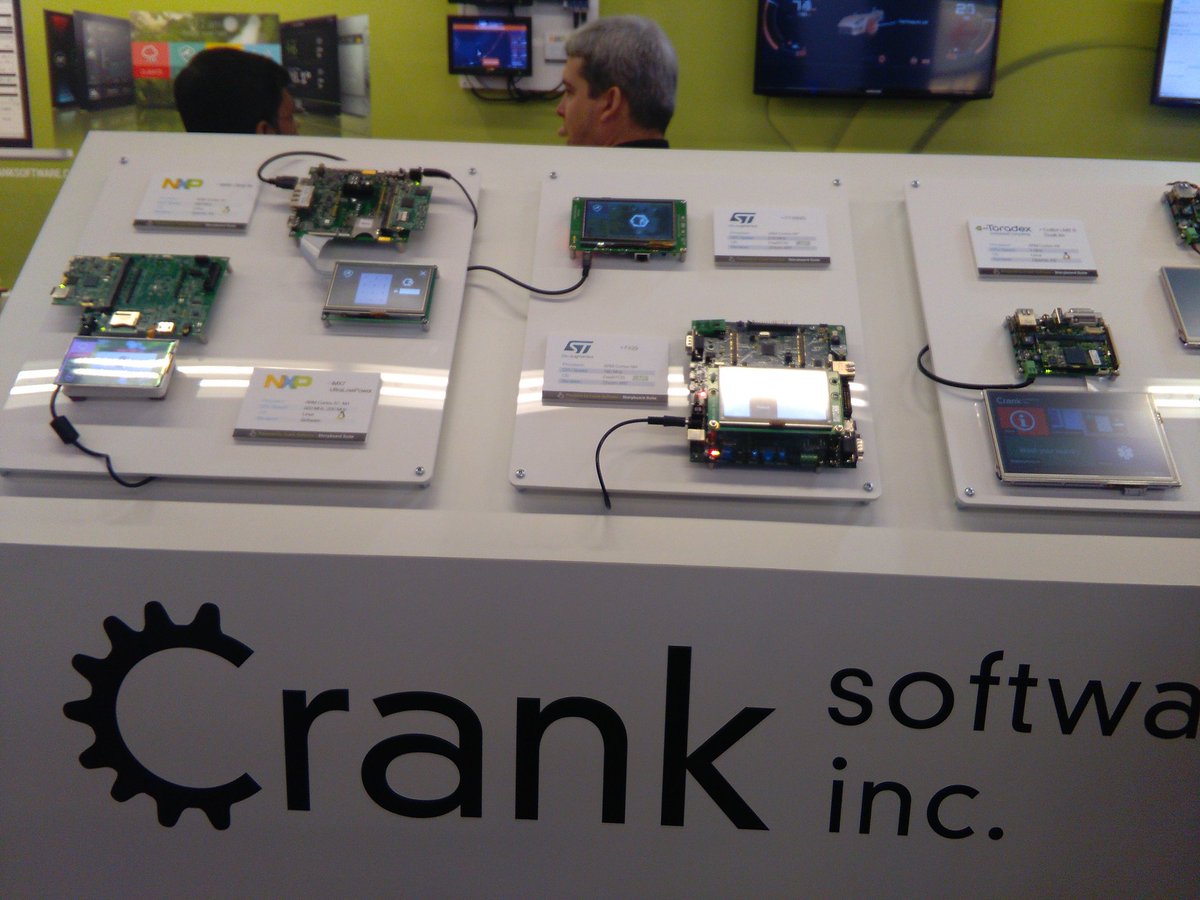 time4ee's tweet image. #EW17 and @cranksoftware 
I have to try it for #STM32F7 disco
#STM32 #EW2017 #embedded #embeddedworld