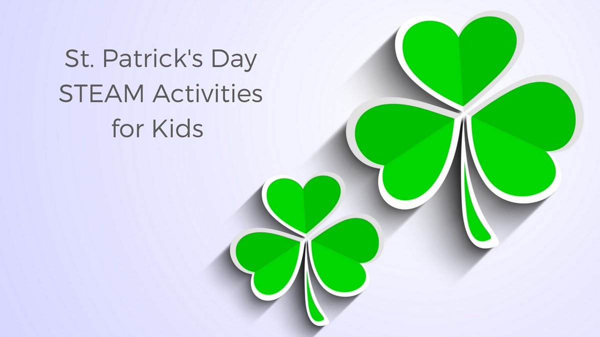 P21Learning's tweet photo. Happy St. Patrick's Day! Check out 5 #STEAM activities you can do with your students to celebrate! #EdChat @IDODI  https://t.co/Ce448sOesB https://t.co/YoI4UxZieW