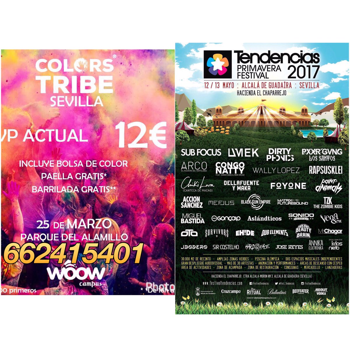RebelBingo10's tweet photo. 🎉FESTIVAL OF COLORS🎉
25 marzo: 12€ 

☀️FESTIVAL TENDENCIAS☀️
12/13 Mayo: 20€ + G.G

Suben el DOMINGO de precio!!

📞662415401📞😄🙌 https://t.co/tGmISwbQeT