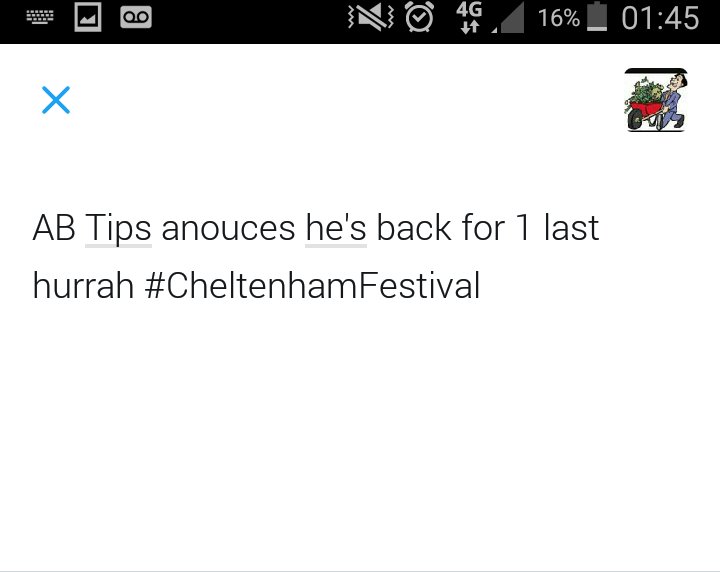 Greatest come backs ever. Name me a better 1, I'll wait... #CheltenhamFestival