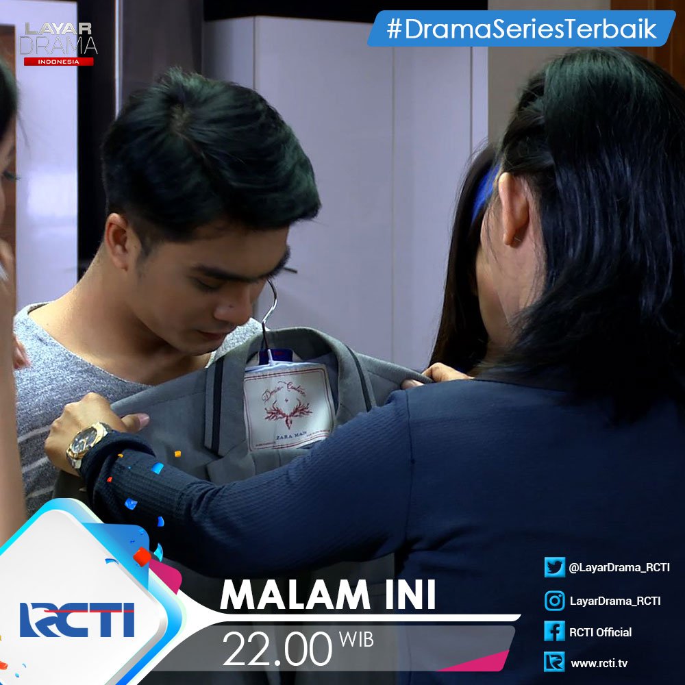 LayarDrama_RCTI's tweet photo. Pake jas apa aja tetep ganteng kok Mas Ricky! 😄😄

#DramaSeriesTerbaik #CintaDariSurgaRCTI 

@MNC_Pictures @OfficialRCTI https://t.co/VIo9RuaeZt