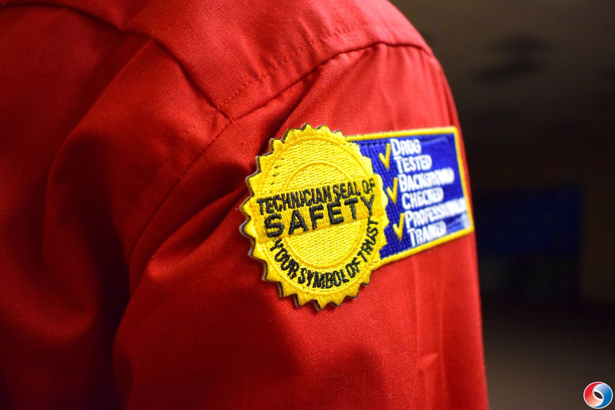 h2o_maestro's tweet photo. Did you know? 
Our Technician Seal of Safety is a guarantee that all of our employees are #drugfree and #felonyfree. #safety #service https://t.co/uFEIVhycHt